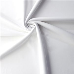 3.5 Yard Sample Cut - Sale Luxe Stretch 2-Ply Microfiber Suede/Scuba Fabric White