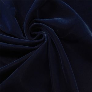 Wholesale Luxe Triple Velvet Fabric Navy 30 yard bolt