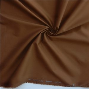 Wholesale Luxor Stretch Egyptian Cotton Fabric Chocolate 25 yard bolts