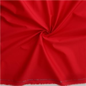 Wholesale Luxor Stretch Egyptian Cotton Fabric Red 25 yard bolts