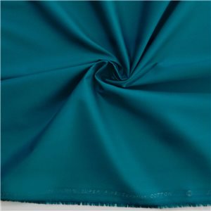 Wholesale Luxor Stretch Egyptian Cotton Fabric Teal 25 yard bolts