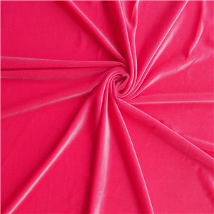 Wholesale Medici Stretch Velvet Fabric Sorbet 65 yard roll