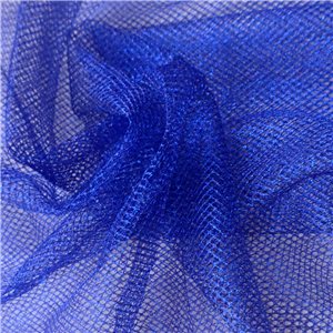 Wholesale Metallic Mesh Fabric Royal Blue 25 yard bolt