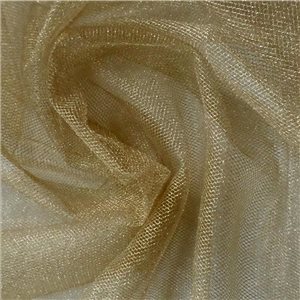 Wholesale Metallic Tulle Fabric Gold 25 yard bolt