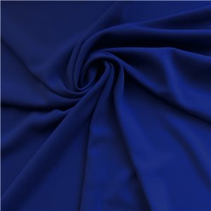 Milan 4 Ply Matte Stretch Crepe Fabric Blueberry 25 yard bolt