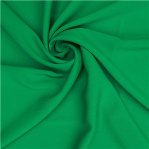 Milan 4 Ply Matte Stretch Crepe Fabric Emerald 25 yard bolt