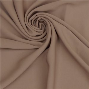 Milan 4 Ply Matte Stretch Crepe Fabric Sable 25 yard bolt