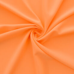 Milan 4 Ply Matte Stretch Crepe Fabric Neon Orange 25 yard bolt