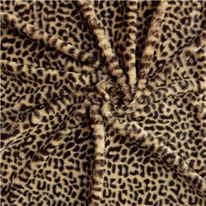Wholesale Minky Animal Fabric Baby Cheetah 60 yard roll