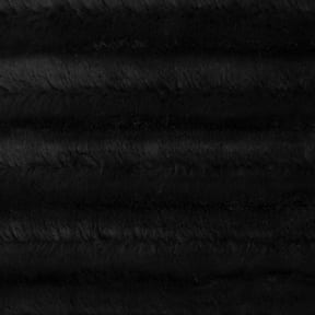 Wholesale Minky Animal Fabric Mink Black 60 yard roll