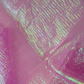 SALE Moonglow Iridescent Crinkle Organza Fabric Plum Passion, by the yard