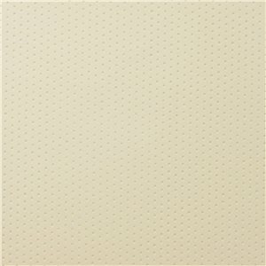Wholesale Pin Dot Vinyl Fabric Ivory 50 yard roll