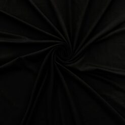 SALE Stretch Soft Jersey Fabric 6448 Black, by the yard