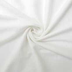 SALE Textured Double Knit Fabric 5932 Diamond White, by the yard
