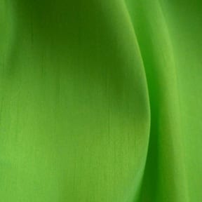 Inherently Fire Retardant Fabric Shantung Lime Green 75 yard roll