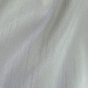 Inherently Fire Retardant Fabric Shantung Silver 75 yard roll