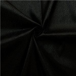 30" Silk Brocade Fabric Geometric 50 Black on Black 15 yard bolt