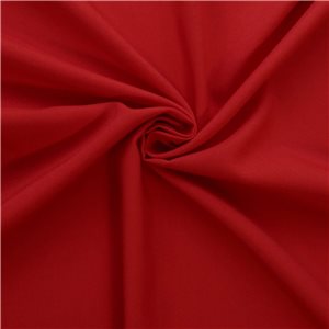 62" Soil Release Poplin Fabric Red 25 yard bolt