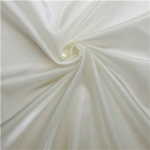 Wholesale Sparkle Satin Fabric Off White 25 yard bolt