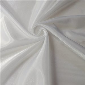 Wholesale Sparkle Satin Fabric White 25 yard bolt