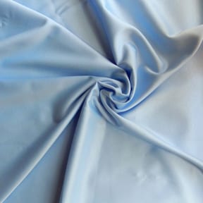Devine Stretch Peau De Soie Fabric Blue 25 yard bolt