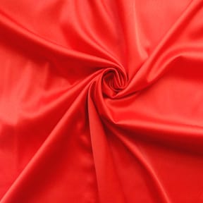 Devine Stretch Peau De Soie Fabric Valentine Red 25 yard bolt