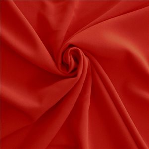 Clichy Triacetate Stretch Crepe Fabric Red 25 yard bolt