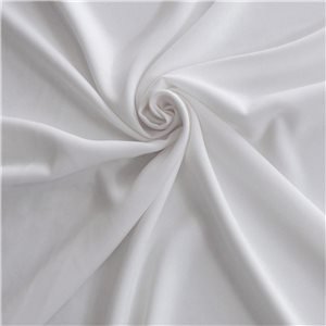 Clichy Triacetate Stretch Crepe Fabric White 25 yard bolt