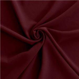 Clichy Triacetate Stretch Crepe Fabric Wine 25 yard bolt