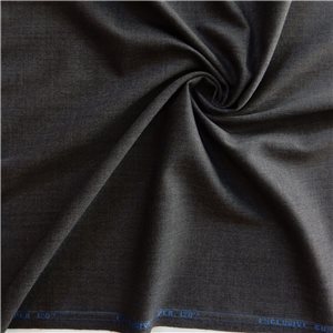 Super 120s Worsted Wool Fabric Storm Heather by the yard