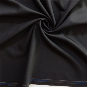 Super 120s Worsted Wool Fabric Smoke, by the yard