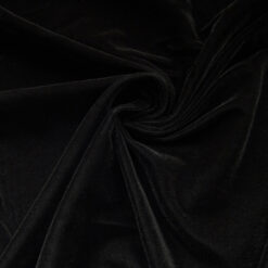Wholesale Triple Velvet Fabric Black 30 yard bolt