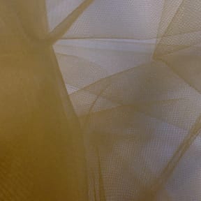 54" Tulle Fabric U.S.A. Antique Gold 50 Yard Bolt