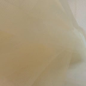 54" Tulle Fabric U.S.A. Beige 50 Yard Bolt