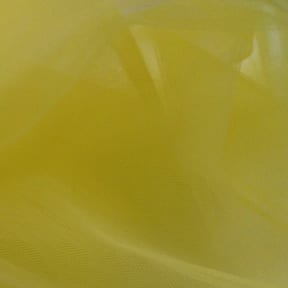 SALE 54" Tulle Fabric U.S.A. Lemon, By The Yard