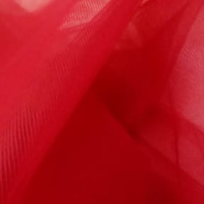 54" Tulle Fabric U.S.A. Red 50 Yard Bolt
