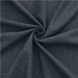 Wholesale Verona European Linen Blend Twill Fabric Indigo 50 yard roll