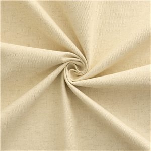 Verona European Linen Blend Twill Fabric Oatmeal, by the yard