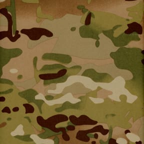 Sunrise Water Resistant Canvas Fabric Camouflage Army 50 Yard Roll