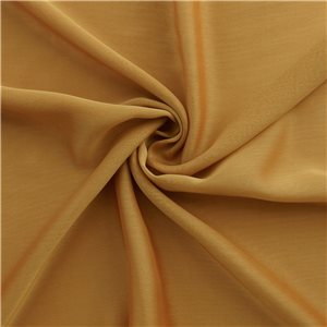 Waterfall Two Tone Chiffon Fabric Camel/Purple 25 yard bolt