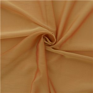 Waterfall Two Tone Chiffon Fabric Cranberry/Gold 25 yard bolt