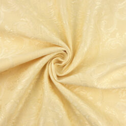 110" Decorating Jacquard Fabric Rose Damask Champagne 25 yard roll