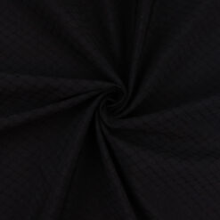 110" Decorating Jacquard Fabric Swirl Black 25 yard roll