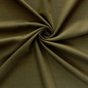 Italian Super 100s Wool Flannel Fabric Olive, by the yard