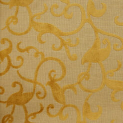 3 Yard SALE Velvet Chenille Upholstery Fabric XS120 Gold