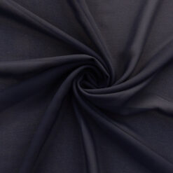 SALE Egyptian Georgette Fabric 6730 Navy Blue, by the yard