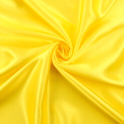 Sale Charmeuse Fabric Neon Yellow, by the yard
