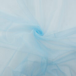 SALE Shimmer Tulle Fabric 6527 French Blue, by the yard