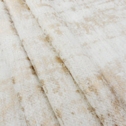 Wholesale Panache Gold Foil Textured Faux Linen Ivory 50 yard roll