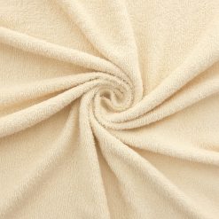 SALE Terry Cloth Fabric 13oz Ivory, by the yard